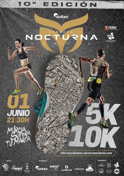 El próximo 1 de junio de 2024, los amantes del running se preparan para la emoción de la IX Carrera Nocturna de Murcia.