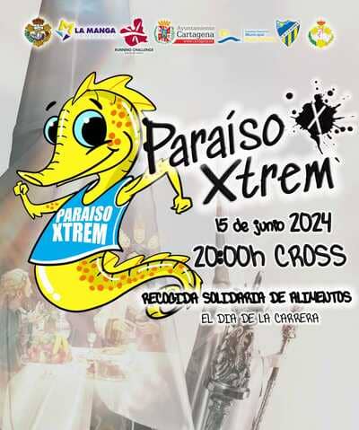 La Concejalía de Deportes del Ayuntamiento de Cartagena para presentar la décima edición del X Cross Paraíso Xtrem.