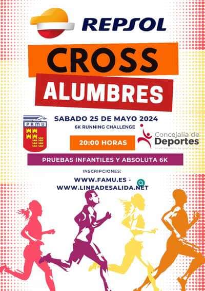 El XI Cross Alumbres, organizado por el Club Deportivo Alumbres Sport en colaboración con la Federación de Atletismo de la Región de Murcia