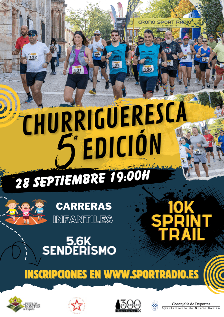 El próximo sábado 28 de septiembre tendrá lugar la quinta edición de la Churrigueresca Nuevo Baztán, en la provincia de Madrid.