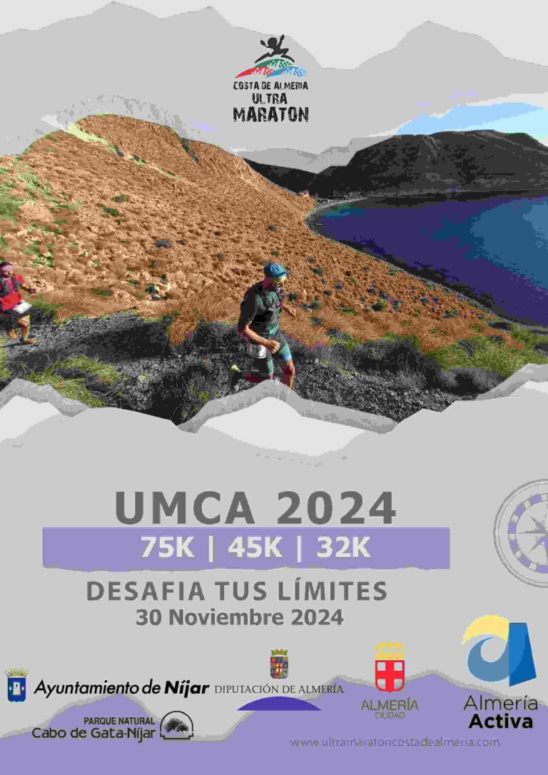 El 30 de noviembre Almería será el escenario de una prueba desafiante y espectacular: la Ultramaratón Costa de Almería