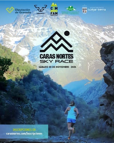 El próximo 30 de noviembre, los imponentes paisajes de Güéjar Sierra serán el escenario de la IV Skyrace Caras Nortes.