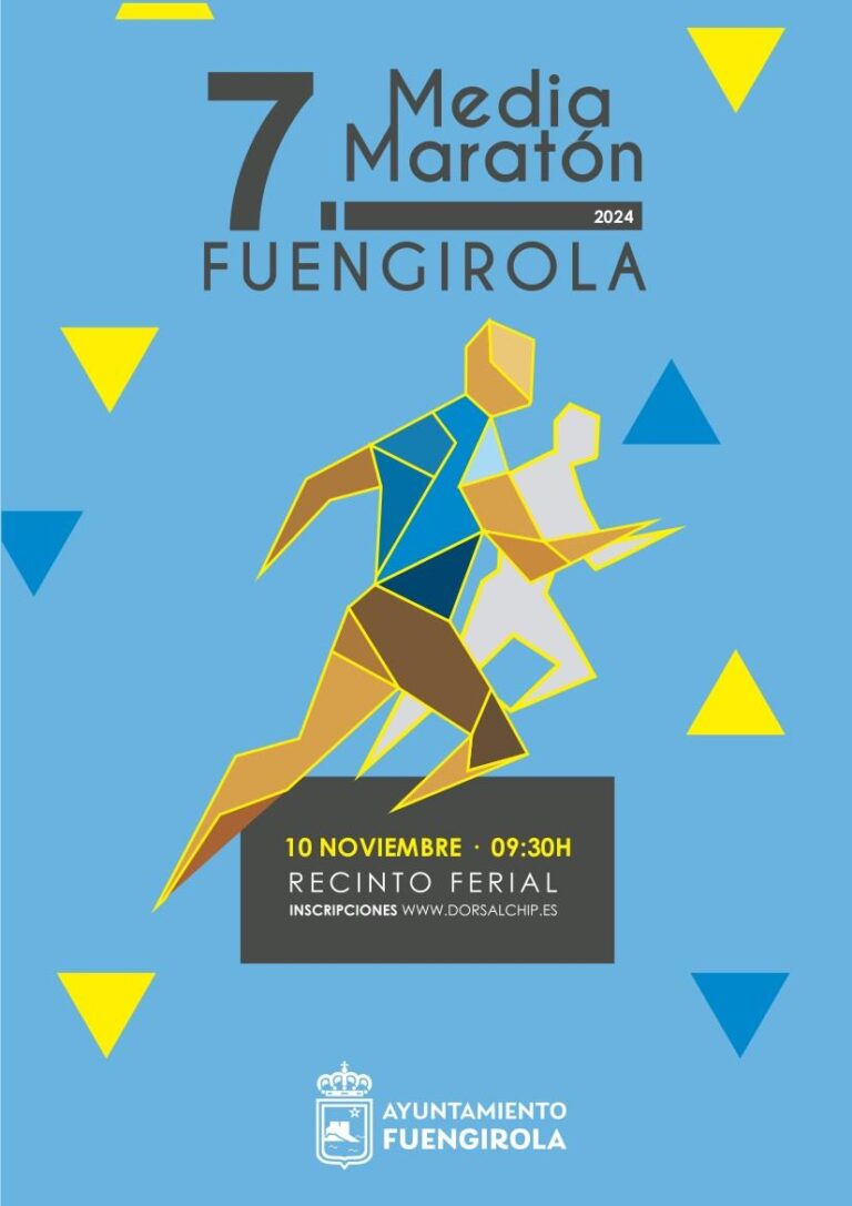 El próximo domingo 10 de noviembre de 2024, Fuengirola vivirá una jornada especial con la VII Media Maratón Ciudad de Fuengirola