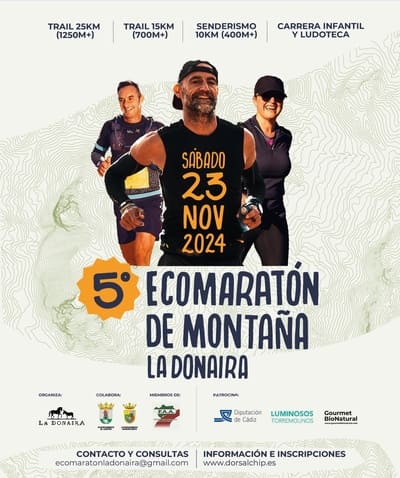 El próximo sábado 23 de noviembre el pueblo de El GastoR acogerá la quinta edición del Eco Maratón de Montaña La Donaira.