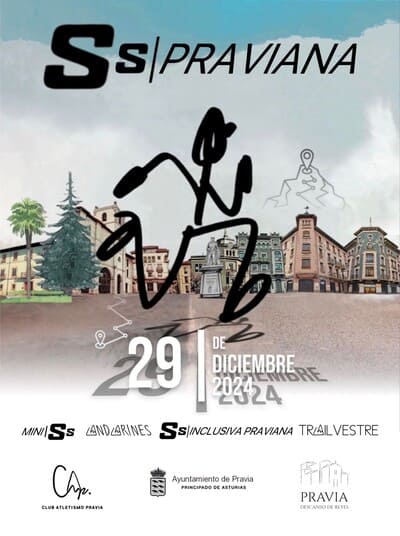 La localidad asturiana de Pravia será el epicentro deportivo el próximo domingo 29 de diciembre de 2024, con la celebración de la 22ª San Silvestre Praviana