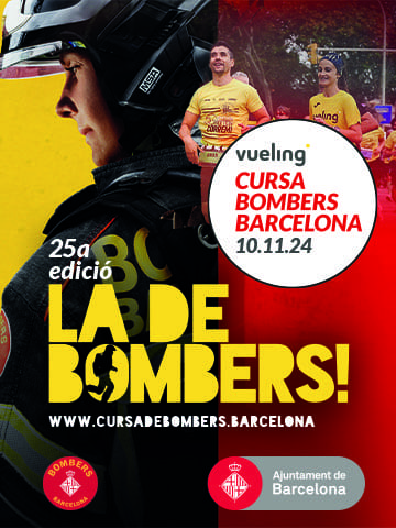 El próximo domingo 10 de noviembre de 2024, Barcelona se vestirá de fiesta para recibir una vez más la Vueling Cursa Bombers.