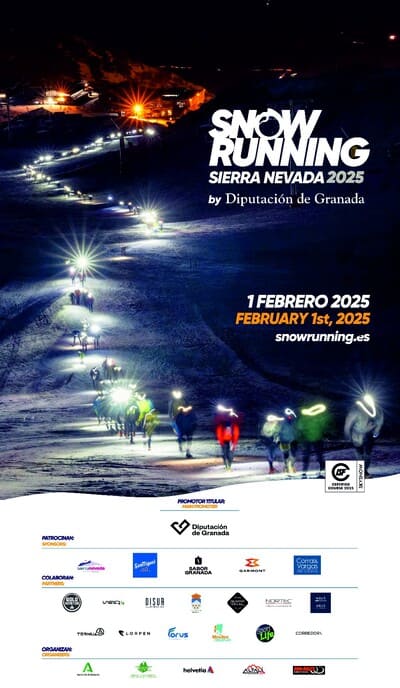 El próximo sábado 1 de febrero, la estación de esquí y montaña de Sierra Nevada celebrará la 14ª edición del Snow Running Sierra Nevada