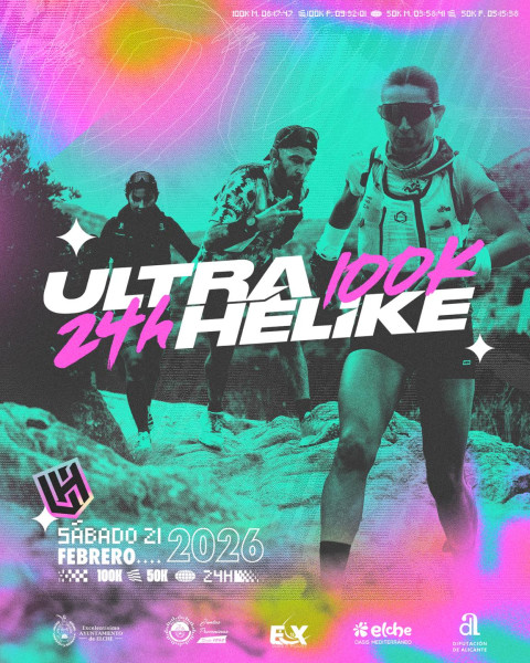 El próximo sábado 21 de febrero desde la icónica Plaza de Baix de Elche, arranca la 2ª edición de la UltraHélike.
